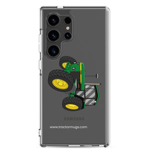 John Deere Clear Case for Samsung® Samsung Galaxy S24 Ultra John Deere 3350 4WD | Clear Case for Samsung® Quality Farmers Merch