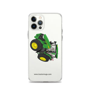 John Deere iPhone 12 Pro John Deere 7R 350 auto powr | Clear Case for iPhone® Quality Farmers Merch
