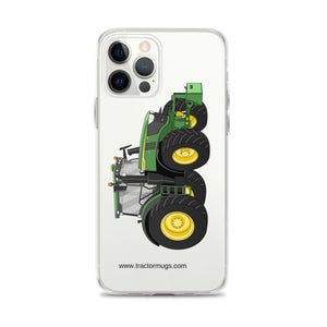 John Deere iPhone 12 Pro Max John Deere 6R | Clear Case for iPhone® Quality Farmers Merch
