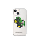 John Deere iPhone 13 mini John Deere 7R 350 auto powr | Clear Case for iPhone® Quality Farmers Merch
