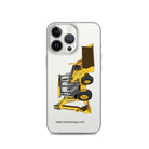 John Deere iPhone 13 Pro John Deere 410G Backhoe | Clear Case for iPhone® Quality Farmers Merch