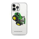 John Deere iPhone 13 Pro Max John Deere 7R 350 auto powr | Clear Case for iPhone® Quality Farmers Merch