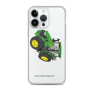 John Deere iPhone 14 Pro Max John Deere 7R 350 auto powr | Clear Case for iPhone® Quality Farmers Merch