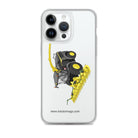 John Deere iPhone 14 Pro Max John Deere 8800 Black Beauty Silage Harvester | Clear Case for iPhone® Quality Farmers Merch
