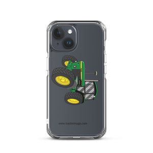 John Deere iPhone 15 John Deere 3350 4WD | Clear Case for iPhone® Quality Farmers Merch