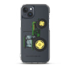 John Deere iPhone 15 Plus John Deere 3050 2WD | Clear Case for iPhone® Quality Farmers Merch