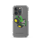 John Deere iPhone 15 Pro John Deere 7R 350 auto powr | Clear Case for iPhone® Quality Farmers Merch