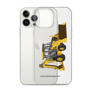 John Deere John Deere 410G Backhoe | Clear Case for iPhone® Quality Farmers Merch