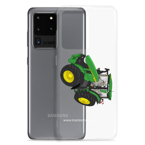 John Deere John Deere 7R 350 auto power | Clear Case for Samsung® Quality Farmers Merch