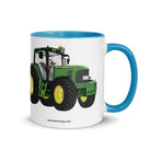 John Deere Mug with Color Inside Blue / 11 oz John Deere 6930 | Mug with Color Inside Quality Farmers Merch