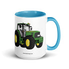 John Deere Mug with Color Inside Blue / 15oz John Deere 6930 | Mug with Color Inside Quality Farmers Merch