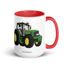 John Deere Mug with Color Inside Red / 15oz John Deere 6930 | Mug with Color Inside Quality Farmers Merch