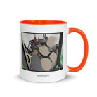 John Deere Orange / 11 oz John Deere 7810 Cabin | Mug with Color Inside Quality Farmers Merch