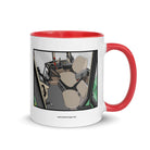 John Deere Red / 11 oz John Deere 7810 Cabin | Mug with Color Inside Quality Farmers Merch