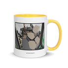 John Deere Yellow / 11 oz John Deere 7810 Cabin | Mug with Color Inside Quality Farmers Merch