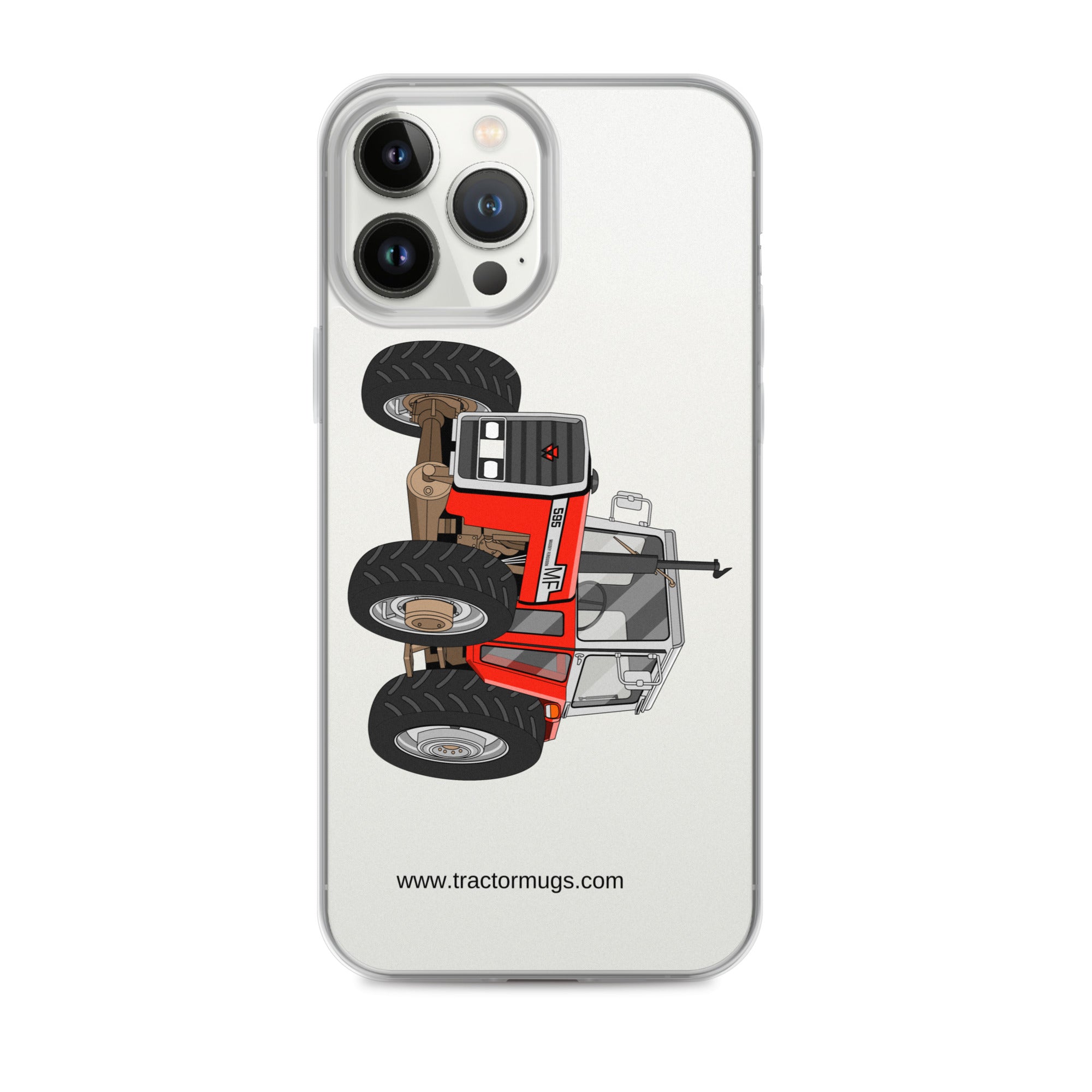 Massey Clear Case for iPhone® iPhone 13 Pro Max Massey 595 | Clear Case for iPhone® Quality Farmers Merch