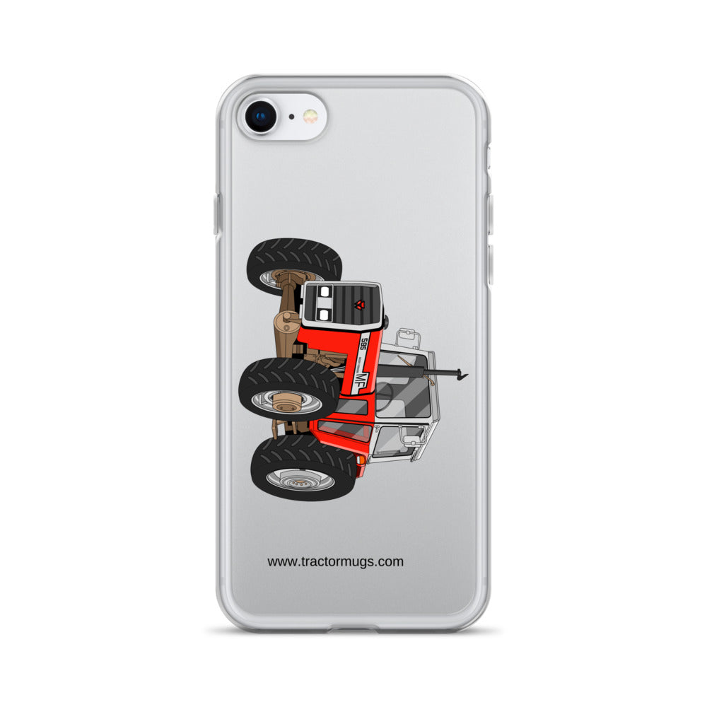 Massey Clear Case for iPhone® iPhone SE Massey 595 | Clear Case for iPhone® Quality Farmers Merch