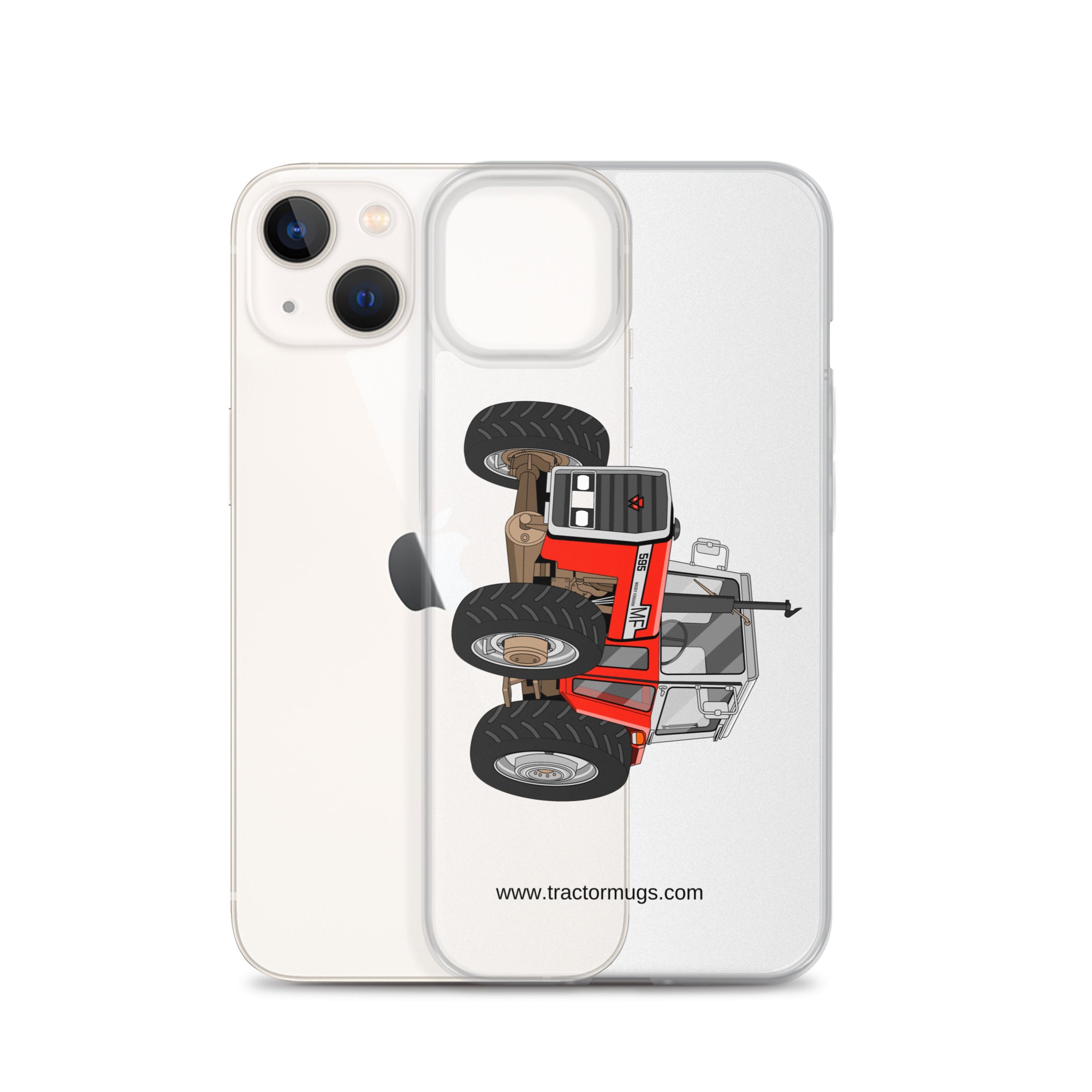 Massey Clear Case for iPhone® Massey 595 | Clear Case for iPhone® Quality Farmers Merch