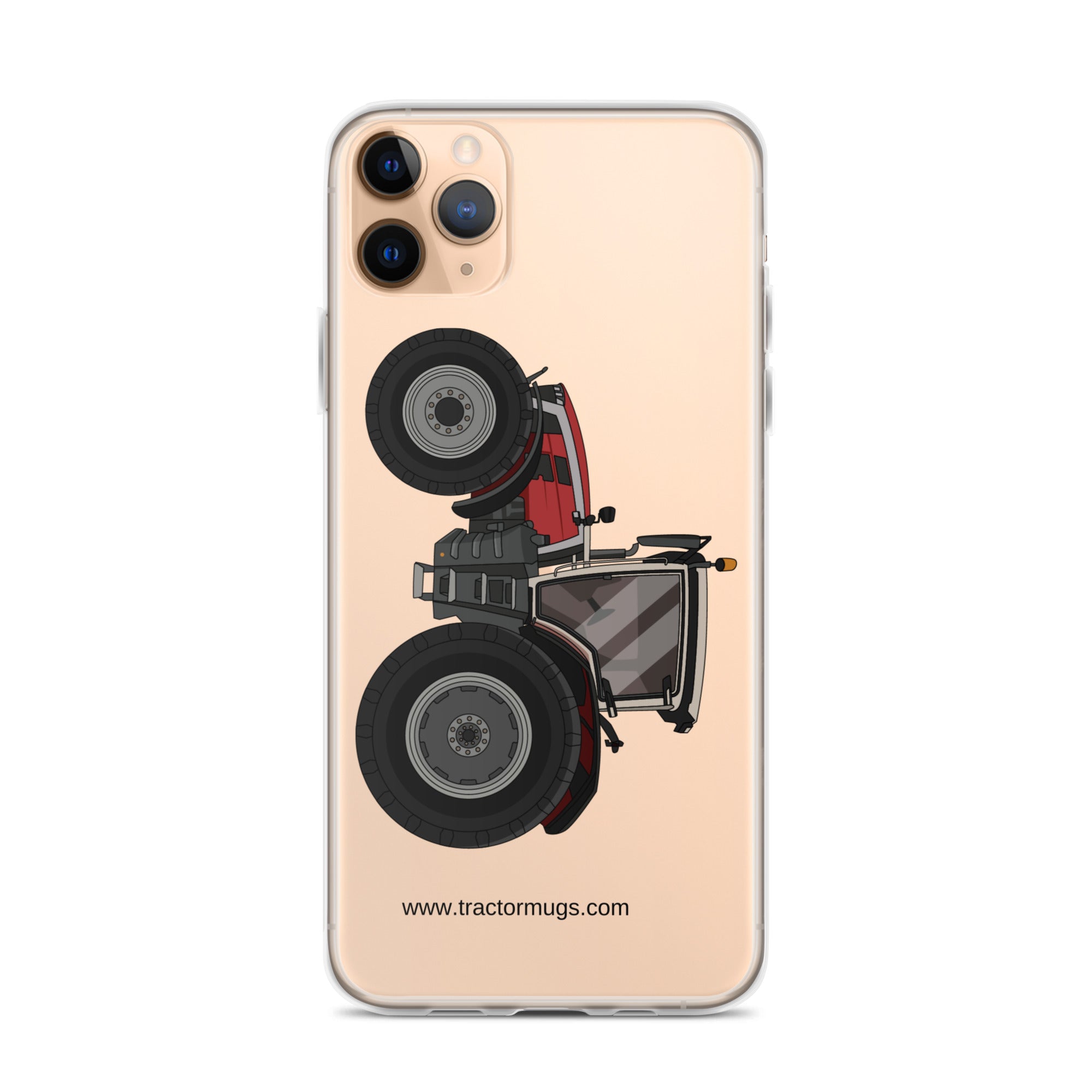 Massey Ferguson Clear Case for iPhone® iPhone 11 Pro Max Massey Ferguson 8S 265 (2020) | Clear Case for iPhone® Quality Farmers Merch
