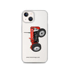 Massey Ferguson Clear Case for iPhone® iPhone 13 Massey Ferguson 135 with cab  |  Clear Case for iPhone® Quality Farmers Merch