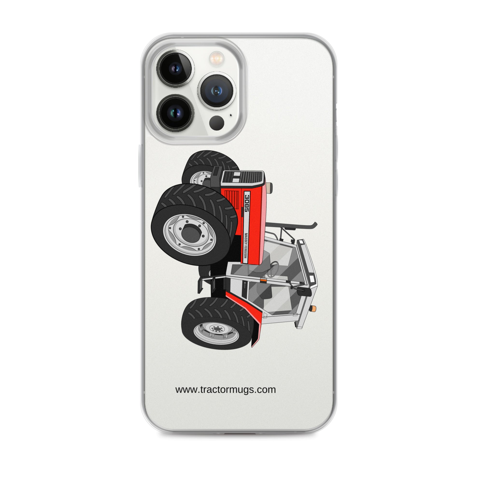 Massey Ferguson Clear Case for iPhone® iPhone 13 Pro Max Massey Ferguson 3085 |  Clear Case for iPhone® Quality Farmers Merch