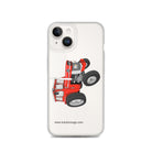 Massey Ferguson Clear Case for iPhone® iPhone 14 Massey Ferguson 185  |  Clear Case for iPhone® Quality Farmers Merch