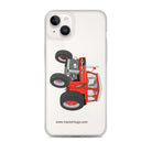 Massey Ferguson Clear Case for iPhone® iPhone 14 Plus Massey Ferguson 165 | Clear Case for iPhone® Quality Farmers Merch