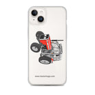 Massey Ferguson Clear Case for iPhone® iPhone 14 Plus Massey Ferguson 362 | Clear Case for iPhone® Quality Farmers Merch