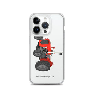 Massey Ferguson Clear Case for iPhone® iPhone 14 Pro Massey Ferguson 35X | Clear Case for iPhone® Quality Farmers Merch