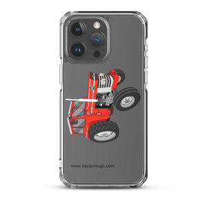 Massey Ferguson Clear Case for iPhone® iPhone 15 Pro Max Massey Ferguson 185  |  Clear Case for iPhone® Quality Farmers Merch