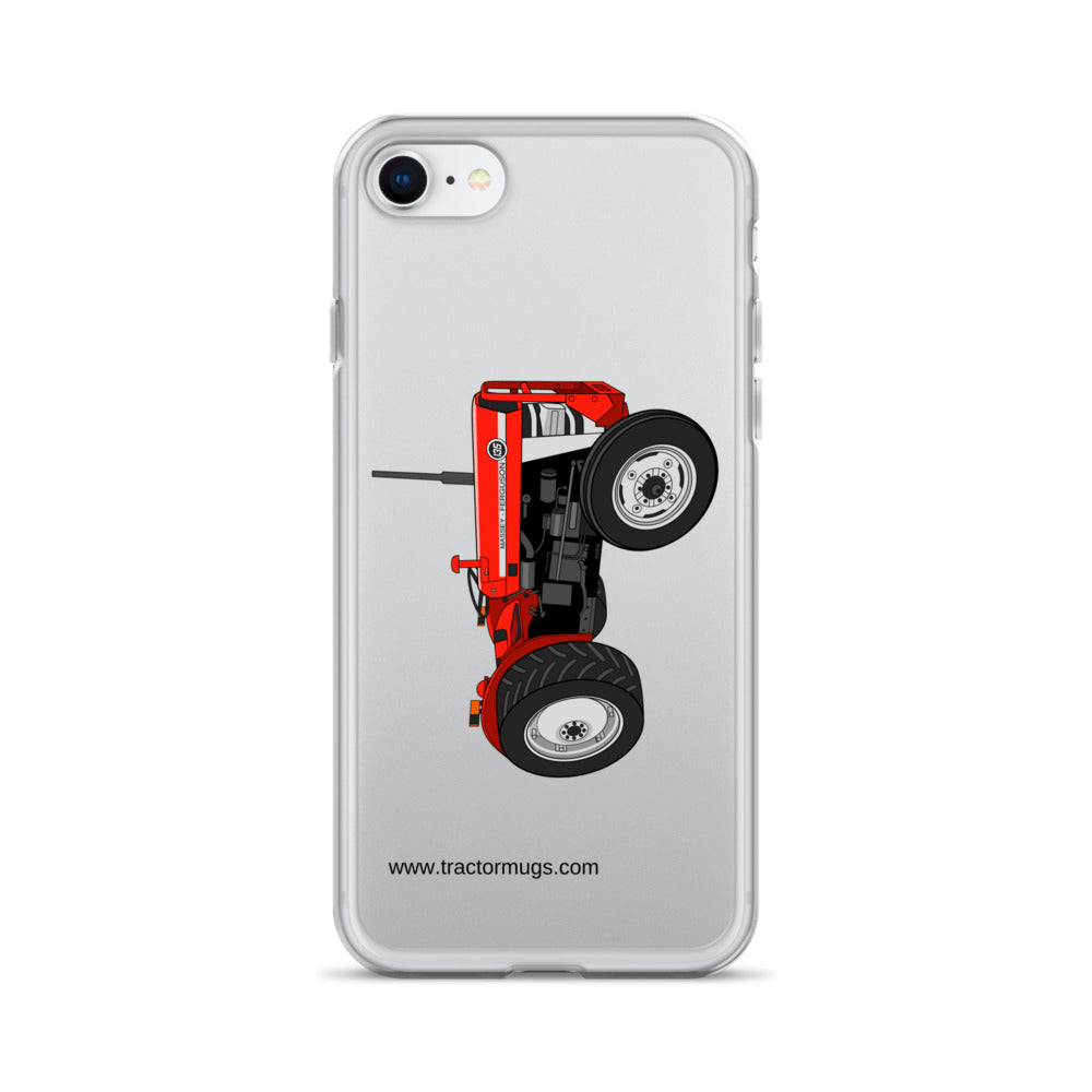 Massey Ferguson Clear Case for iPhone® iPhone SE Massey Ferguson 135  |  Clear Case for iPhone® Quality Farmers Merch