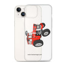 Massey Ferguson Clear Case for iPhone® Massey Ferguson 185  |  Clear Case for iPhone® Quality Farmers Merch