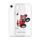 Massey Ferguson Clear Case for iPhone® Massey Ferguson 185  |  Clear Case for iPhone® Quality Farmers Merch