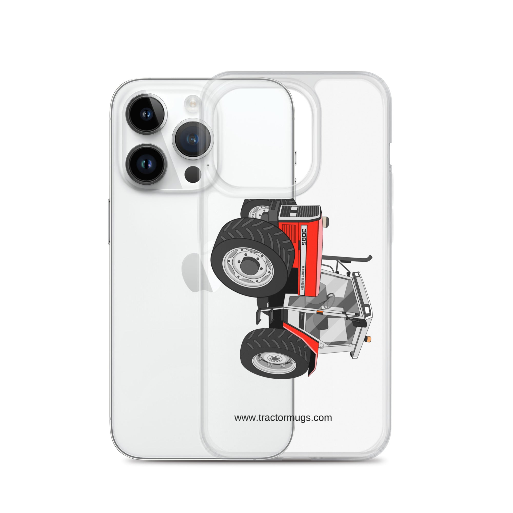Massey Ferguson Clear Case for iPhone® Massey Ferguson 3085 |  Clear Case for iPhone® Quality Farmers Merch