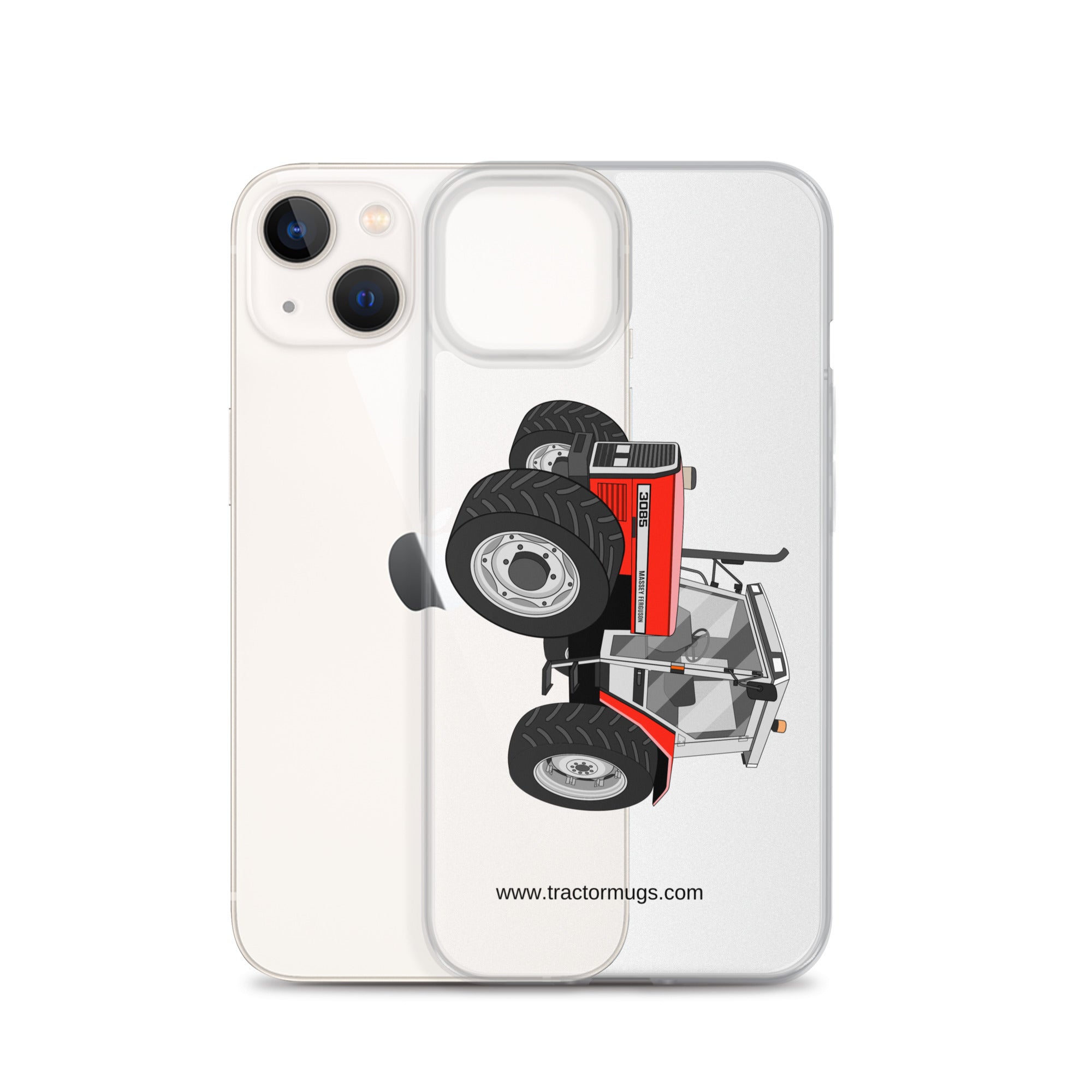 Massey Ferguson Clear Case for iPhone® Massey Ferguson 3085 |  Clear Case for iPhone® Quality Farmers Merch