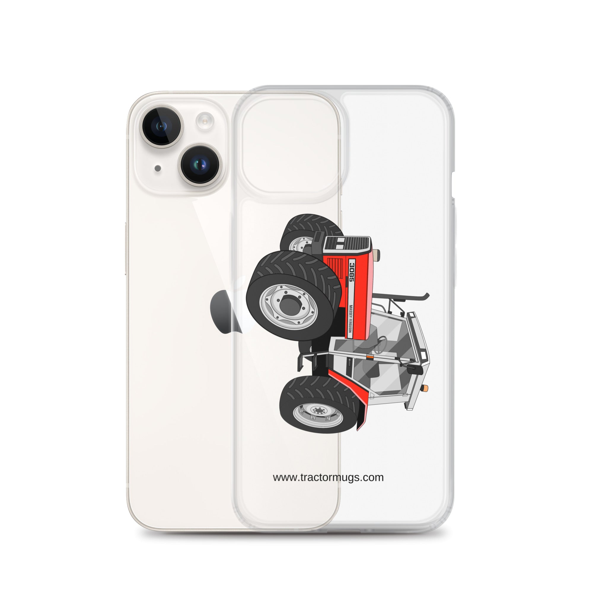 Massey Ferguson Clear Case for iPhone® Massey Ferguson 3085 |  Clear Case for iPhone® Quality Farmers Merch