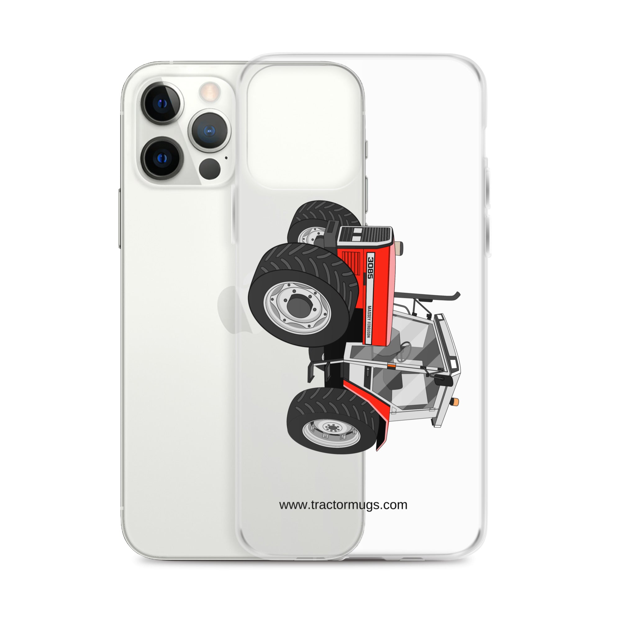 Massey Ferguson Clear Case for iPhone® Massey Ferguson 3085 |  Clear Case for iPhone® Quality Farmers Merch
