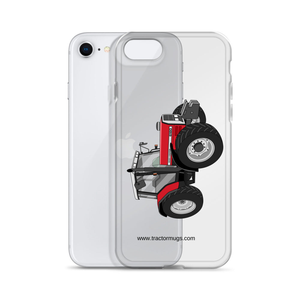 Massey Ferguson Clear Case for iPhone® Massey Ferguson 6180 | Clear Case for iPhone® Quality Farmers Merch
