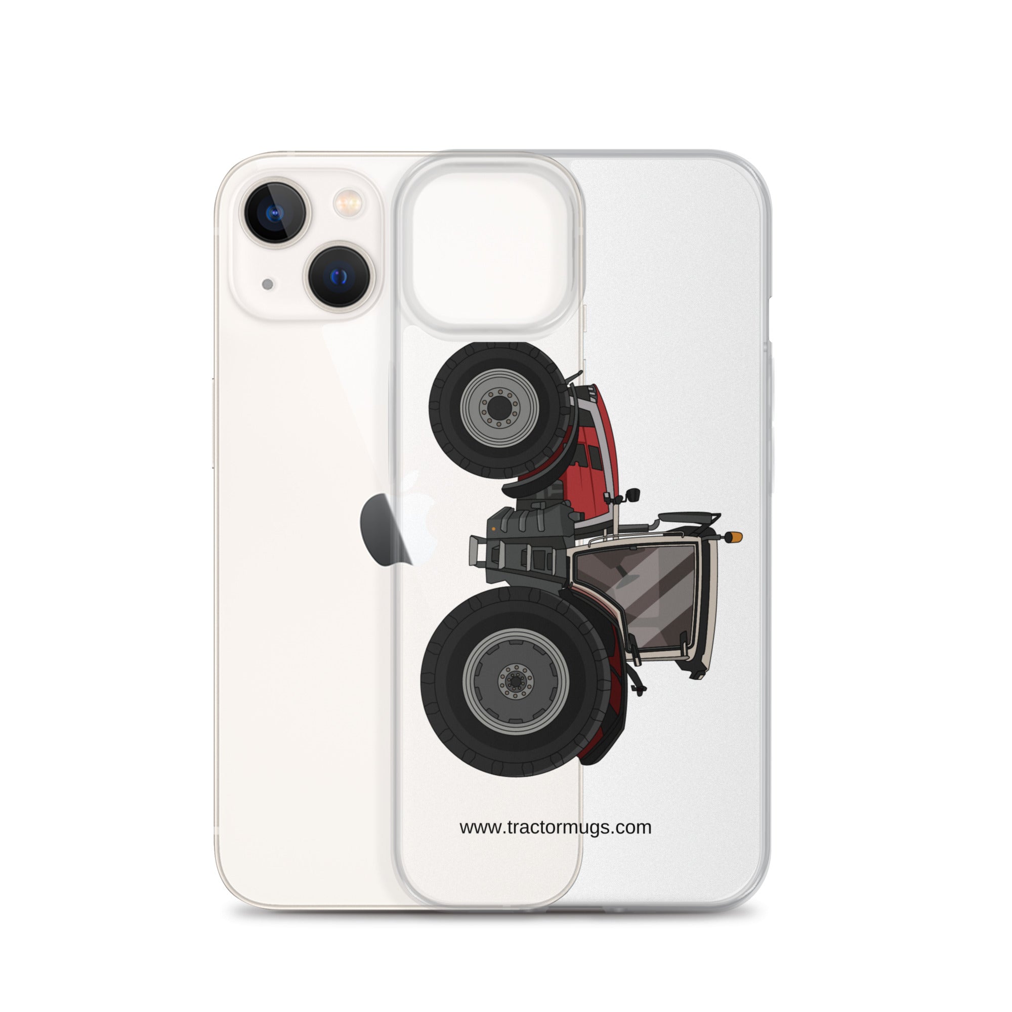 Massey Ferguson Clear Case for iPhone® Massey Ferguson 8S 265 (2020) | Clear Case for iPhone® Quality Farmers Merch