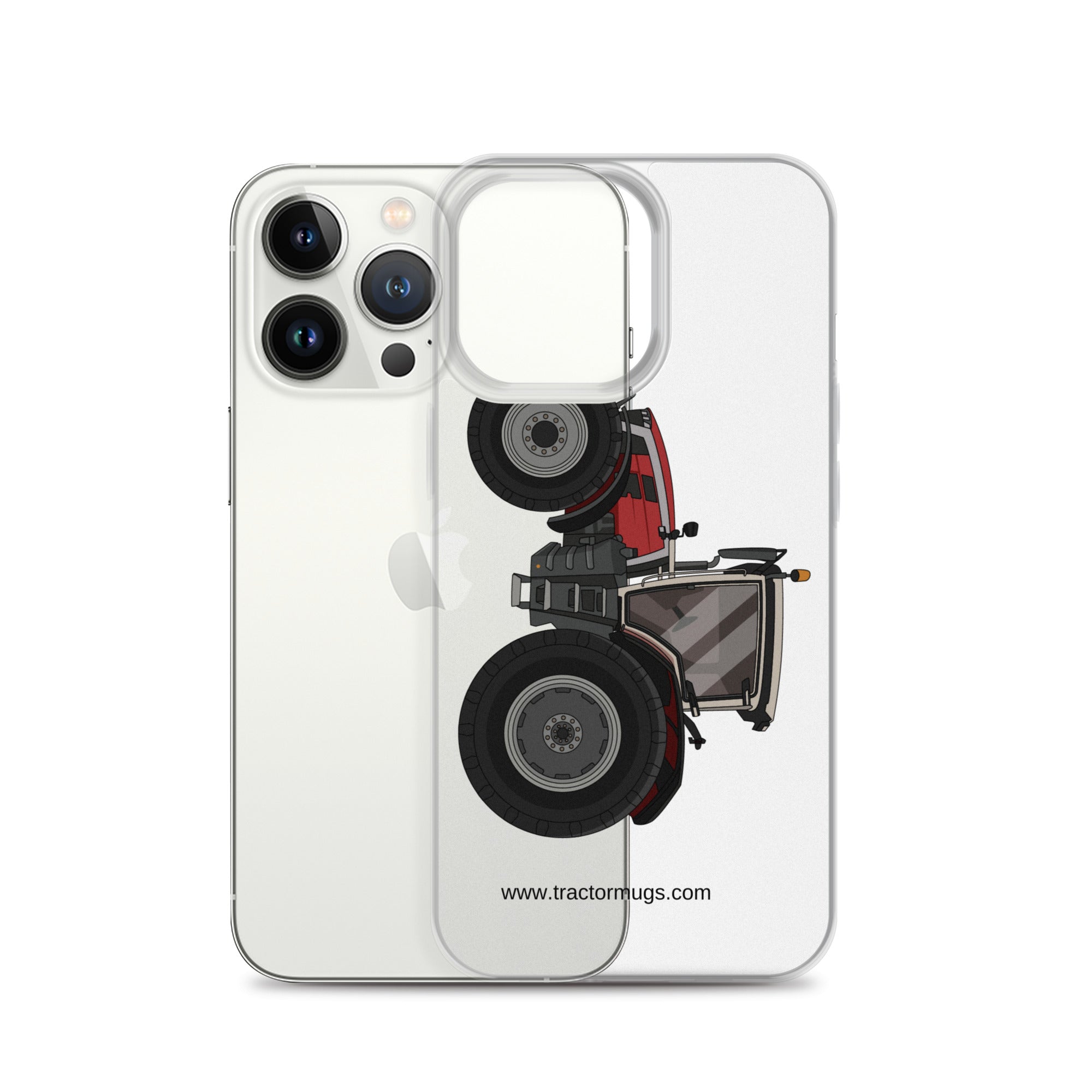 Massey Ferguson Clear Case for iPhone® Massey Ferguson 8S 265 (2020) | Clear Case for iPhone® Quality Farmers Merch