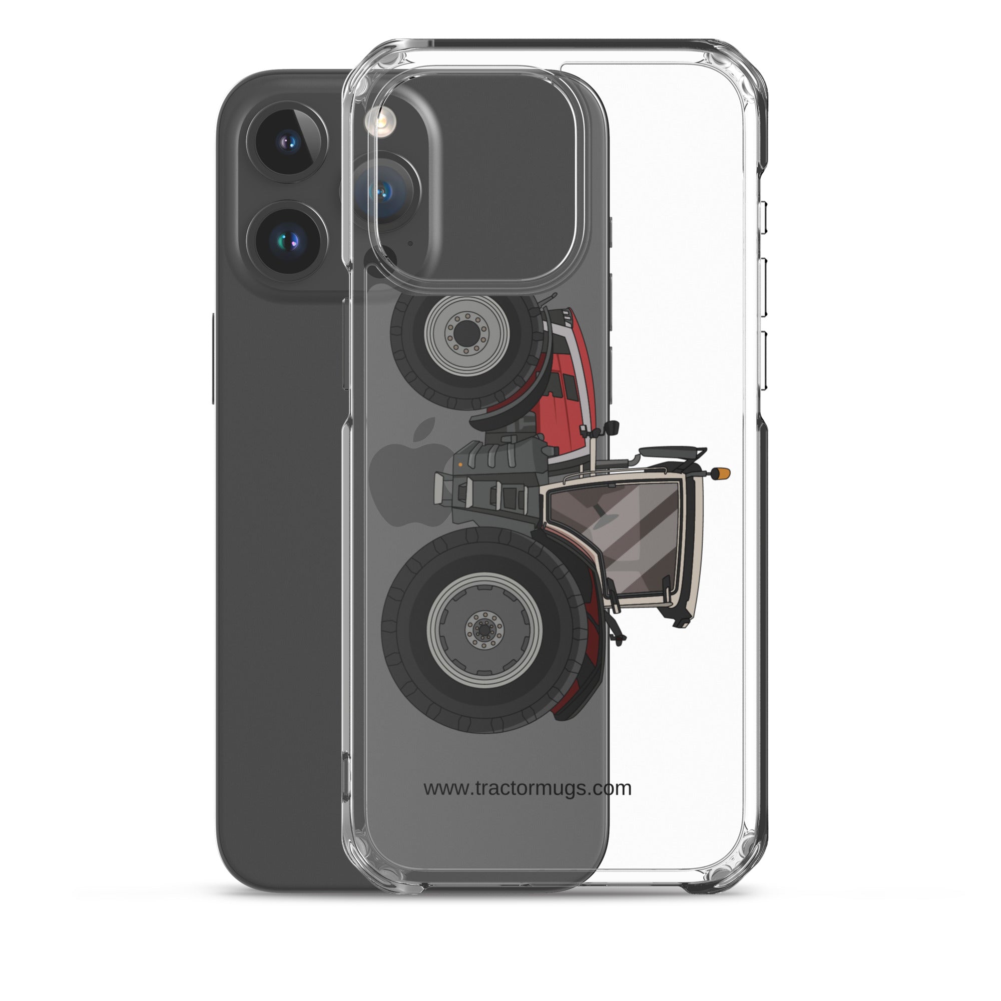 Massey Ferguson Clear Case for iPhone® Massey Ferguson 8S 265 (2020) | Clear Case for iPhone® Quality Farmers Merch