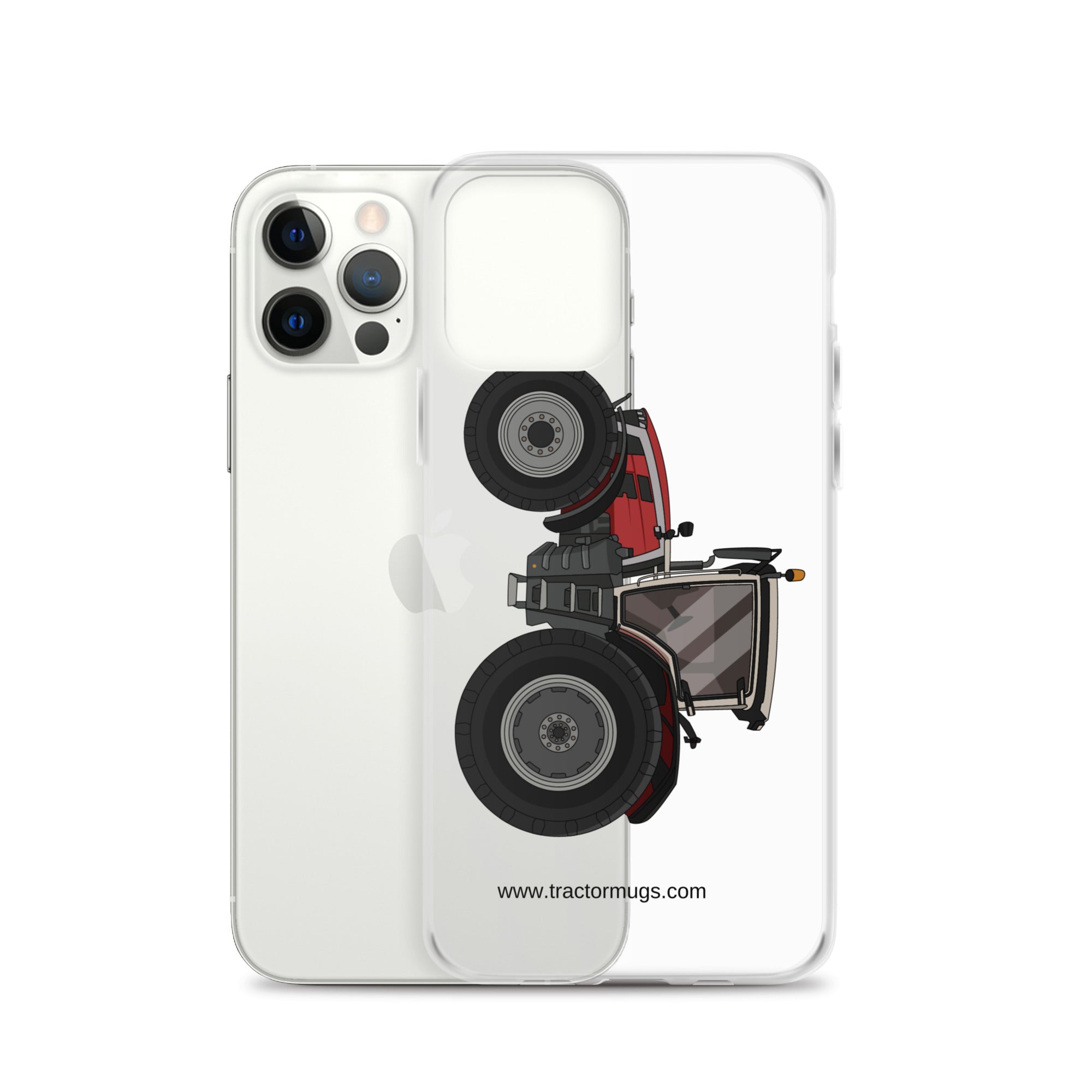 Massey Ferguson Clear Case for iPhone® Massey Ferguson 8S 265 (2020) | Clear Case for iPhone® Quality Farmers Merch