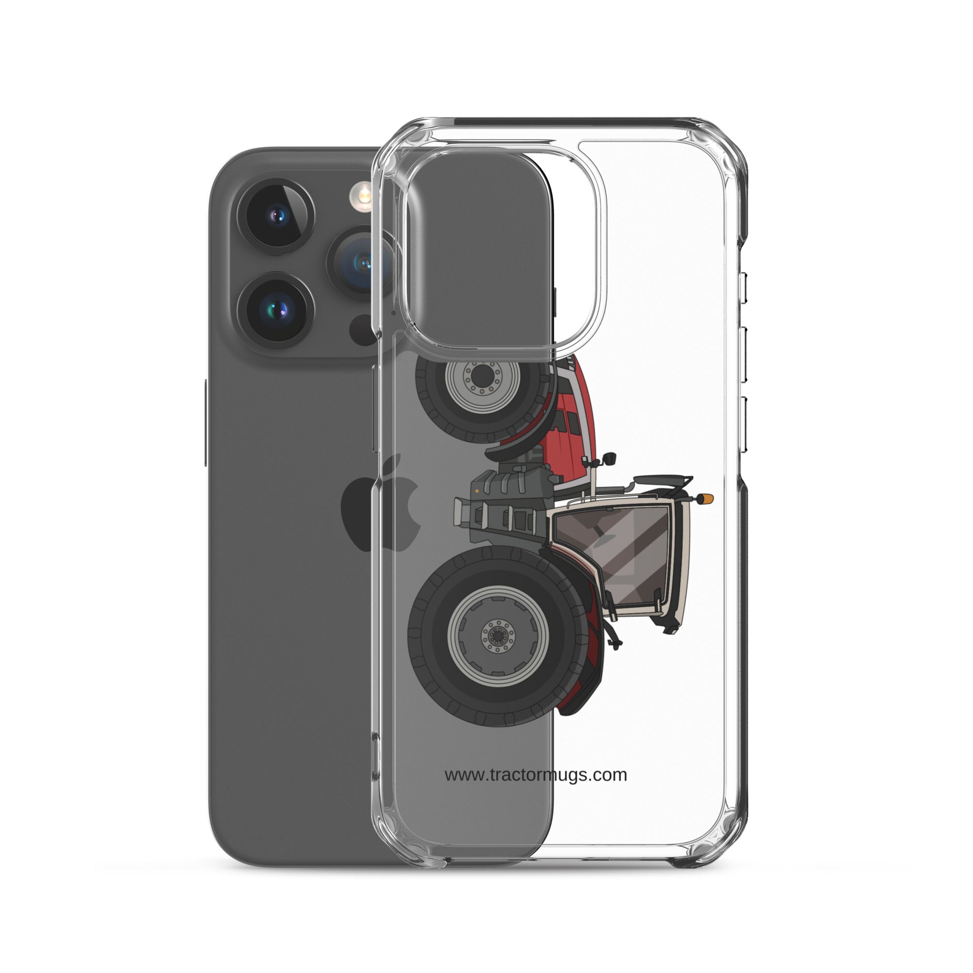Massey Ferguson Clear Case for iPhone® Massey Ferguson 8S 265 (2020) | Clear Case for iPhone® Quality Farmers Merch