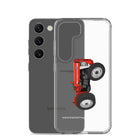 Massey Ferguson Clear Case for Samsung® Massey Ferguson 135  |  Clear Case for Samsung® Quality Farmers Merch