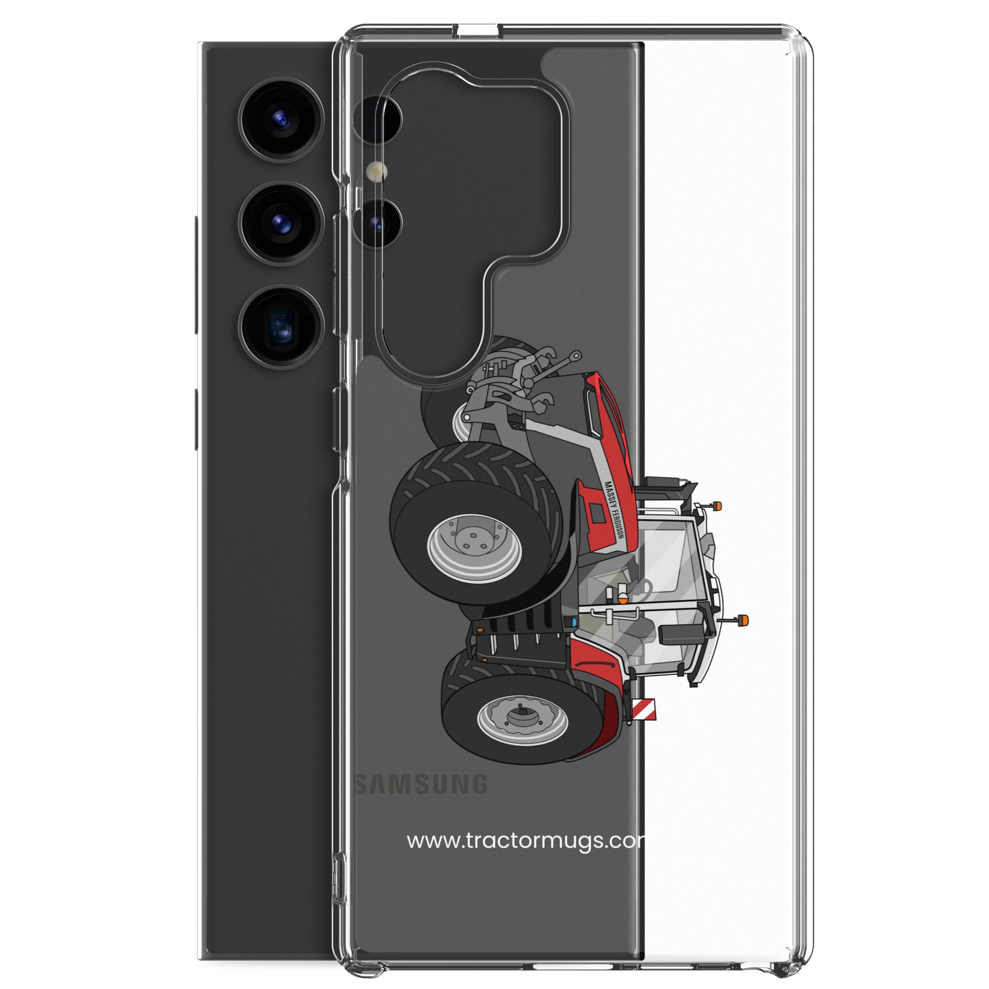 Massey Ferguson Clear Case for Samsung® Massey Ferguson 9X | Clear Case for Samsung® Quality Farmers Merch