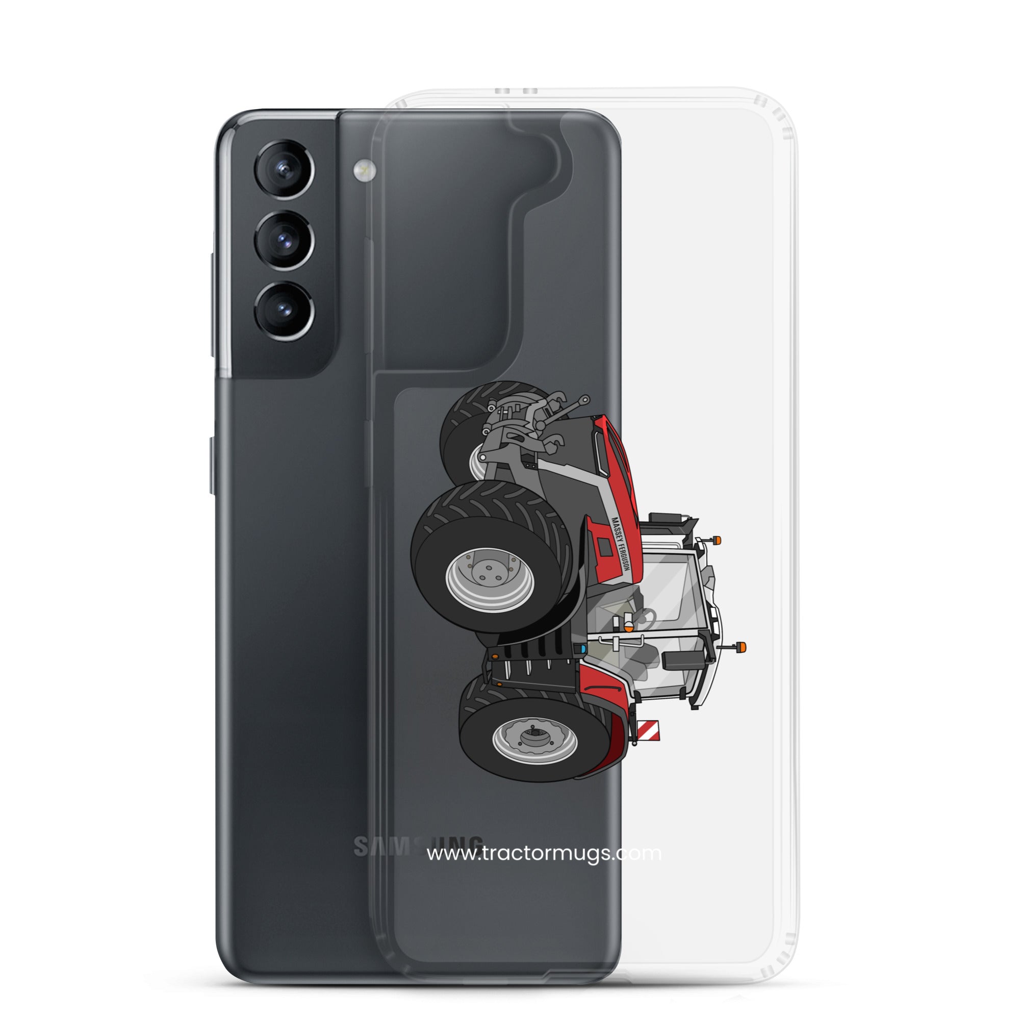 Massey Ferguson Clear Case for Samsung® Massey Ferguson 9X | Clear Case for Samsung® Quality Farmers Merch