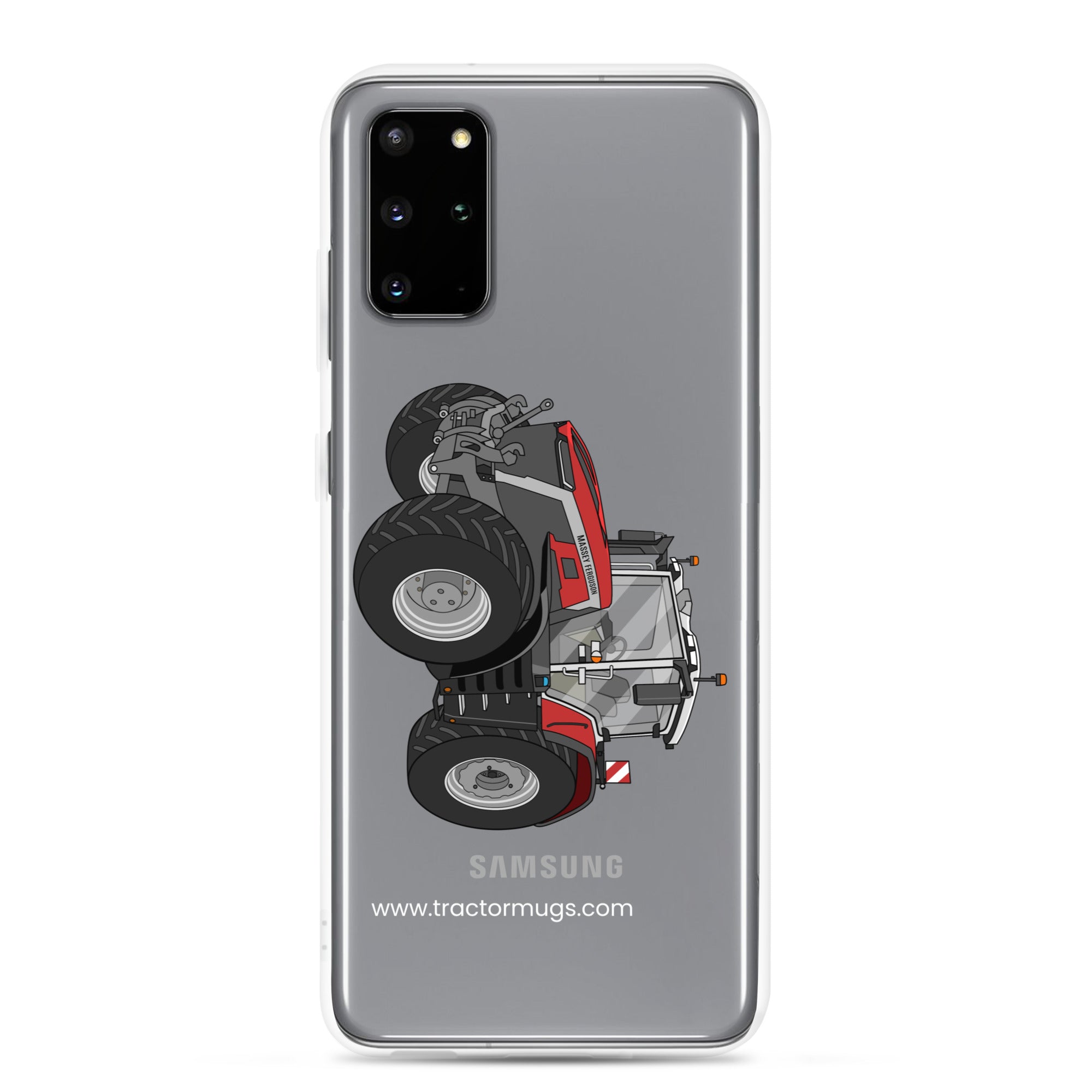 Massey Ferguson Clear Case for Samsung® Samsung Galaxy S20 Plus Massey Ferguson 9X | Clear Case for Samsung® Quality Farmers Merch
