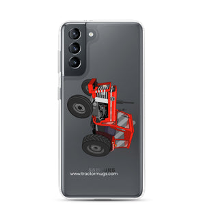 Massey Ferguson Clear Case for Samsung® Samsung Galaxy S21 Massey Ferguson 168   |  Clear Case for Samsung® Quality Farmers Merch