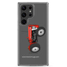 Massey Ferguson Clear Case for Samsung® Samsung Galaxy S23 Ultra Massey Ferguson 135  |  Clear Case for Samsung® Quality Farmers Merch