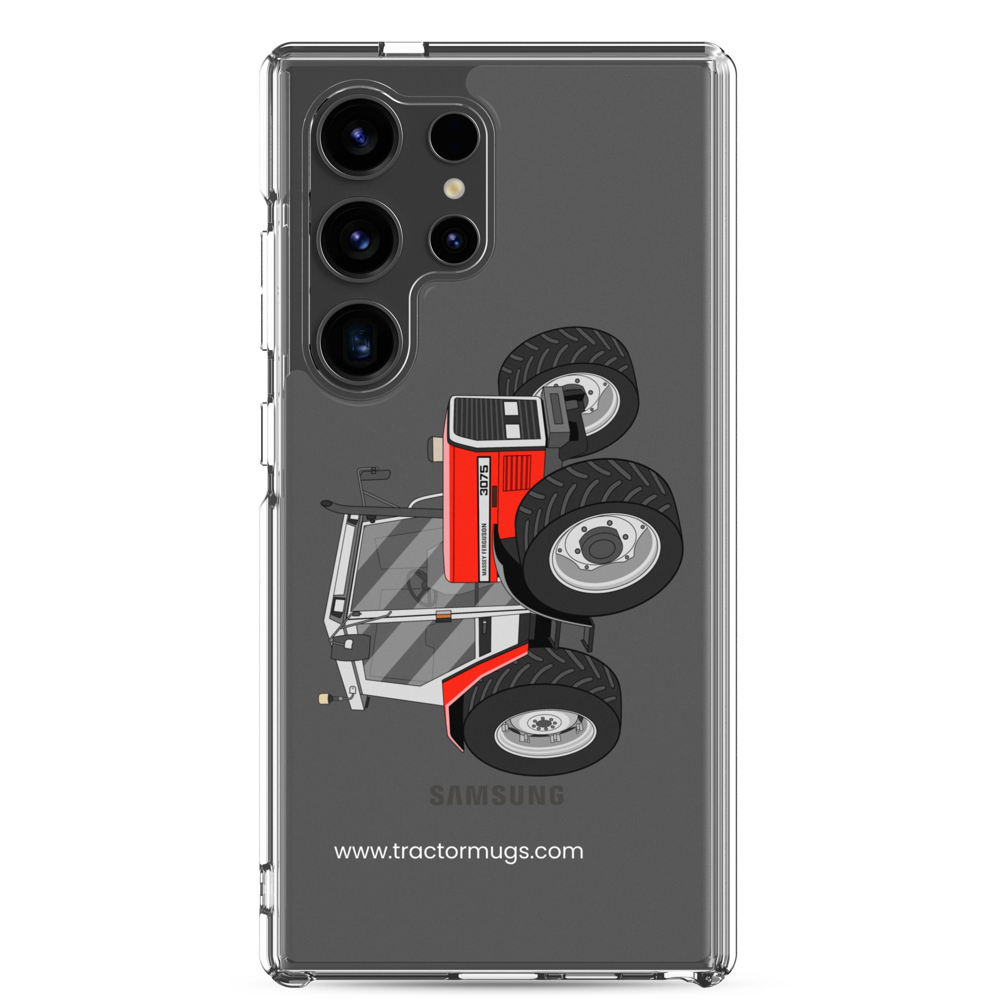 Massey Ferguson Clear Case for Samsung® Samsung Galaxy S24 Ultra Massey Ferguson 3075  |  Clear Case for Samsung® Quality Farmers Merch